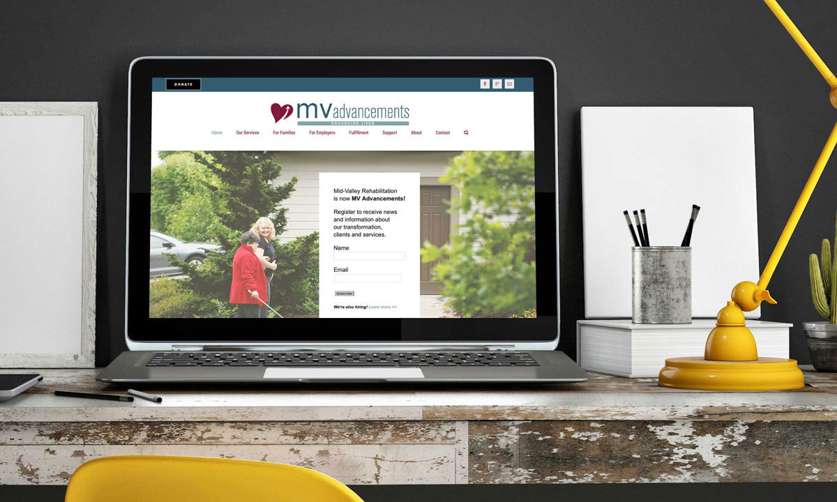 MV Advancements WordPress Website • 237 Marketing + Web
