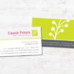 Cassie Peters Legal+ Consulting Business Cards • 237 Marketing + Web