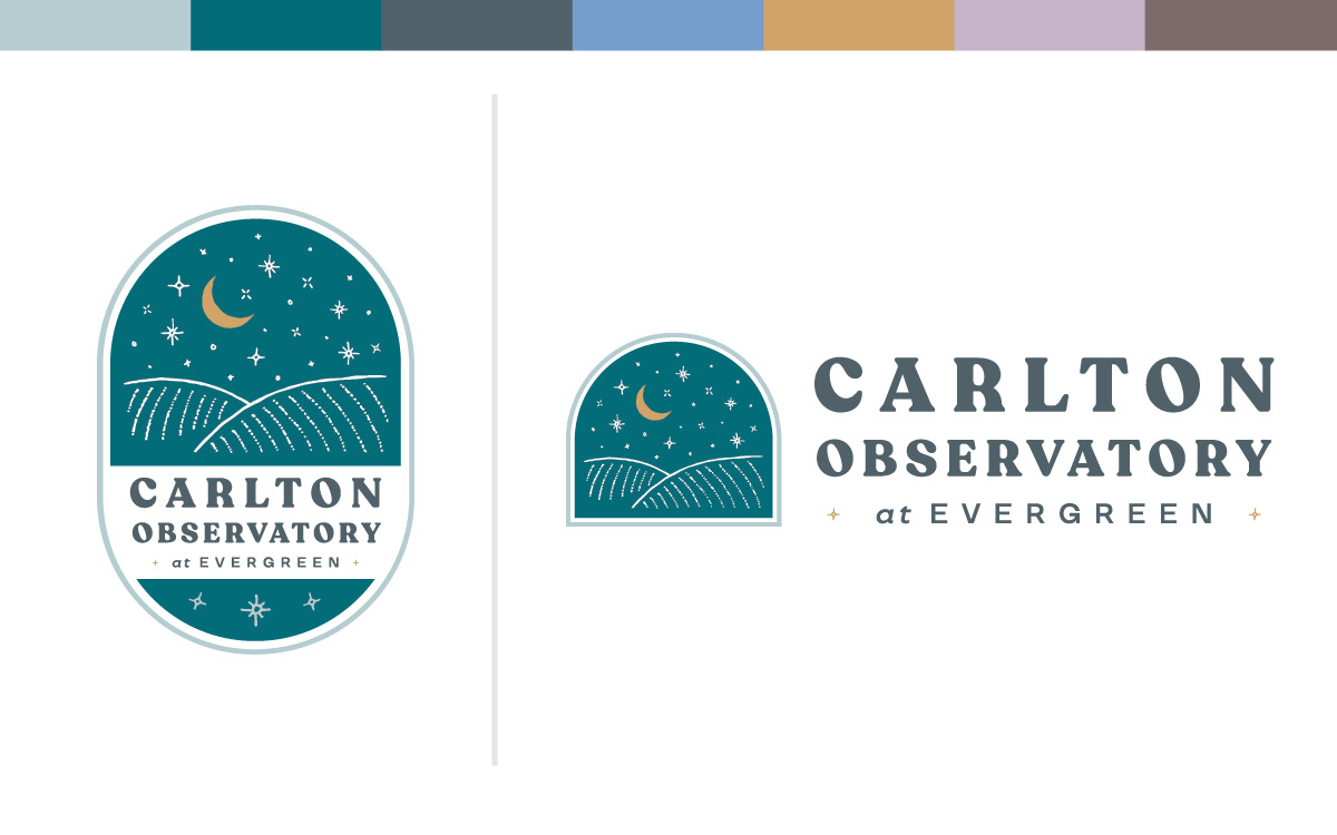 Carlton Observatory at Evergreen Logo