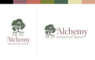 Alchemy Botanical Design Logo