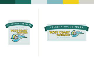 West Coast Companies 20th Anniversary Logo