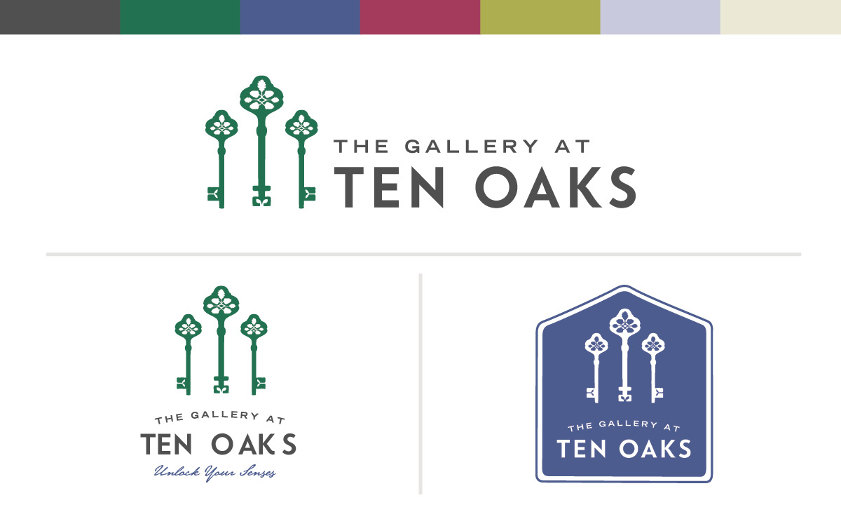 Ten Oaks Gallery Logo